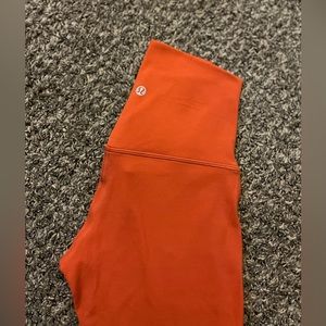 Lululemon high rise leggings size 2
